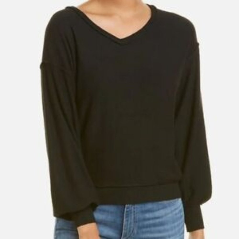 NYDJ Dolman Sleeve V-neck Black Sweater sz 2X- New with tags